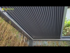 4x6m pergola SAP-200 z odciągającym się aluminiowym ostrzem
