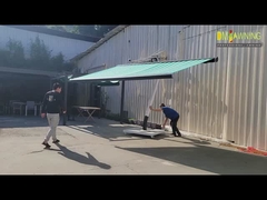 Zewnętrzne, niezależne, wspierające pełną kasetę, wyciągające się markizy