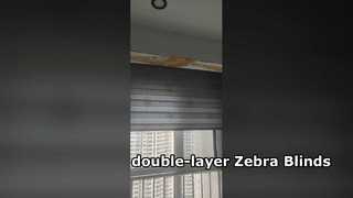 Dwuwarstwowe rolety Zebra