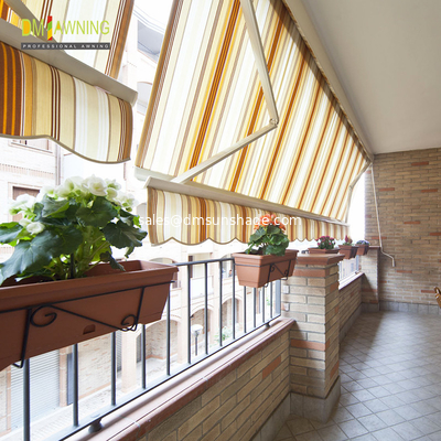 outdoor waterproof and retractable awnings and canopies
