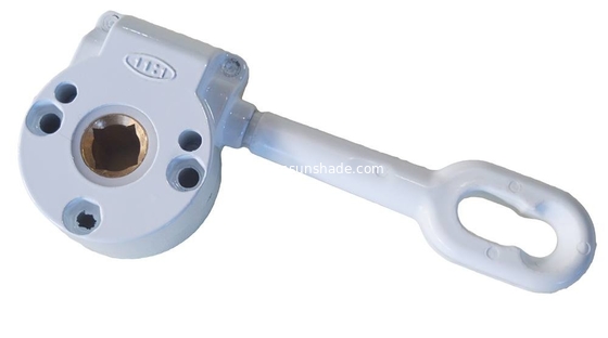 Heavy Duty Manual Awning Gear Box For Retractable Canopy Awning Toldo Vertical Aluminum Fishing Butt Caps Copper Alloy