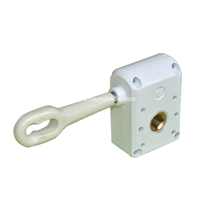 Heavy Duty Manual Awning Gear Box For Retractable Canopy Awning Toldo Vertical Aluminum Fishing Butt Caps Copper Alloy