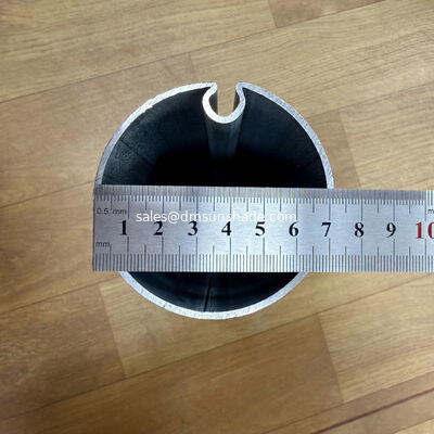 Ciężko działający 70 mm OD × 2,0 mm rurki stalowej, 8 metrów Integracyjny do awings zewnętrznych