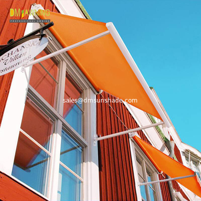 Heavy Duty Remote Control Outdoor Awnings Drop Arm Window Awning